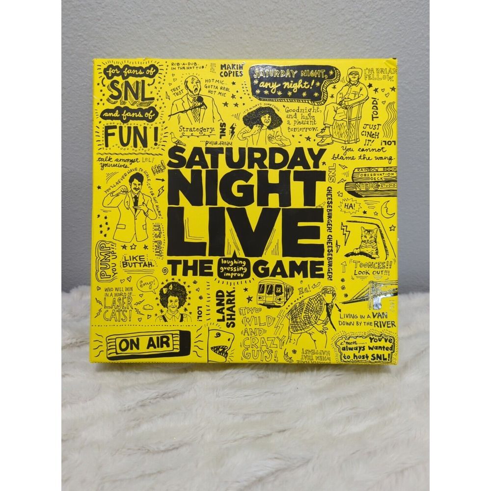 Saturday Night Live – The‎ Game 2010 Trivia Board Game SNL Improv Missing Timers